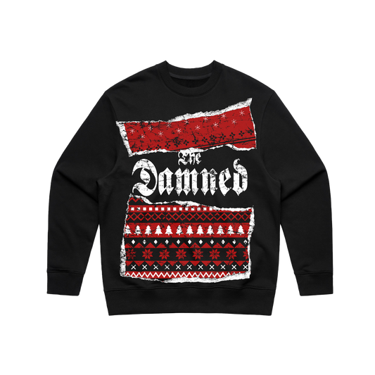 The Damned 2024 Christmas Black Crewneck