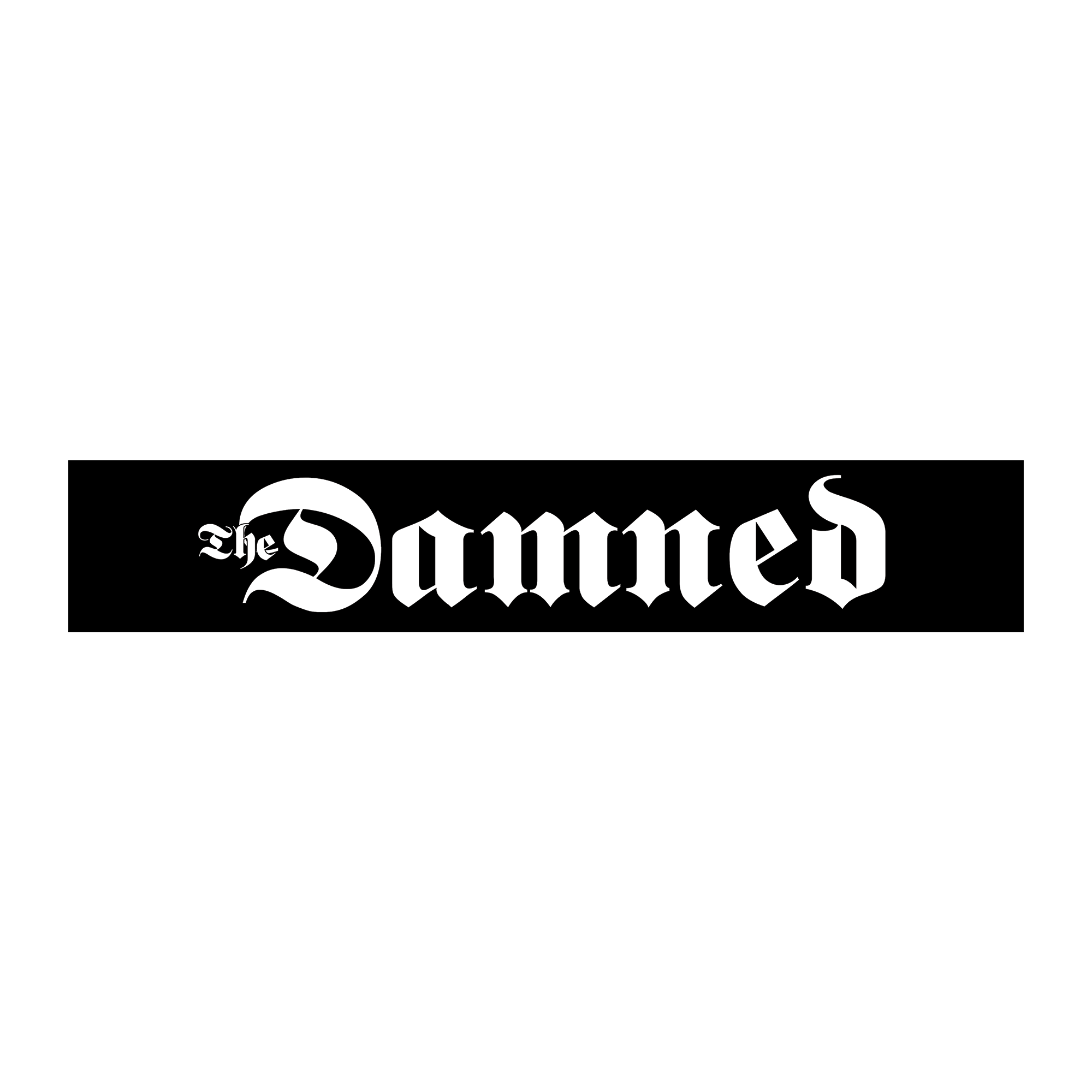 Logo Bar Towel | Official Store | The Damned